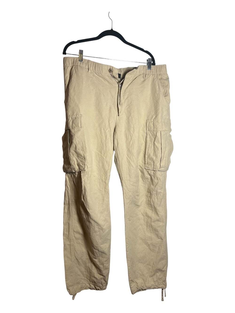 Gap Men's Tan Khaki Cargo Pants Utility Trousers Size L